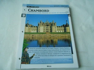 Castle Château Chambord extraordinaire chateau de chasse Francois 1er Fiche - Foto 1 di 2