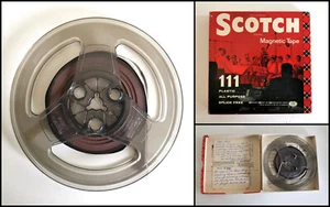 Vintage SCOTCH Pre-Recorded 5 inch (125mm) Reel to Reel Tape with Box - Picture 1 of 6