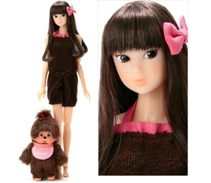 Monchhichi momoko DOLL PINK SEKIGUCHI NEW momoko DOLL WakeUp WUDsp - Picture 1 of 2