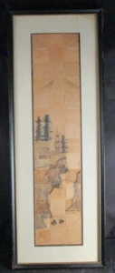 ANTIQUE CHINESE WATERCOLOR LANDSCAPE PAINTING - Picture 1 of 8