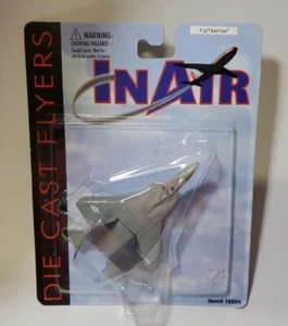 InAir F-22 RAPTOR U.S Air Force Metal Die Cast Flyers Lockheed Martin NEW - Picture 1 of 3