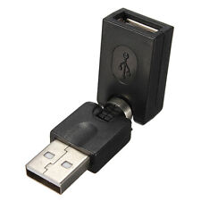 USB 2.0 Winkeladapter A Stecker A Buchse Kupplung 360° drehbar SALE Gelenk U4C5