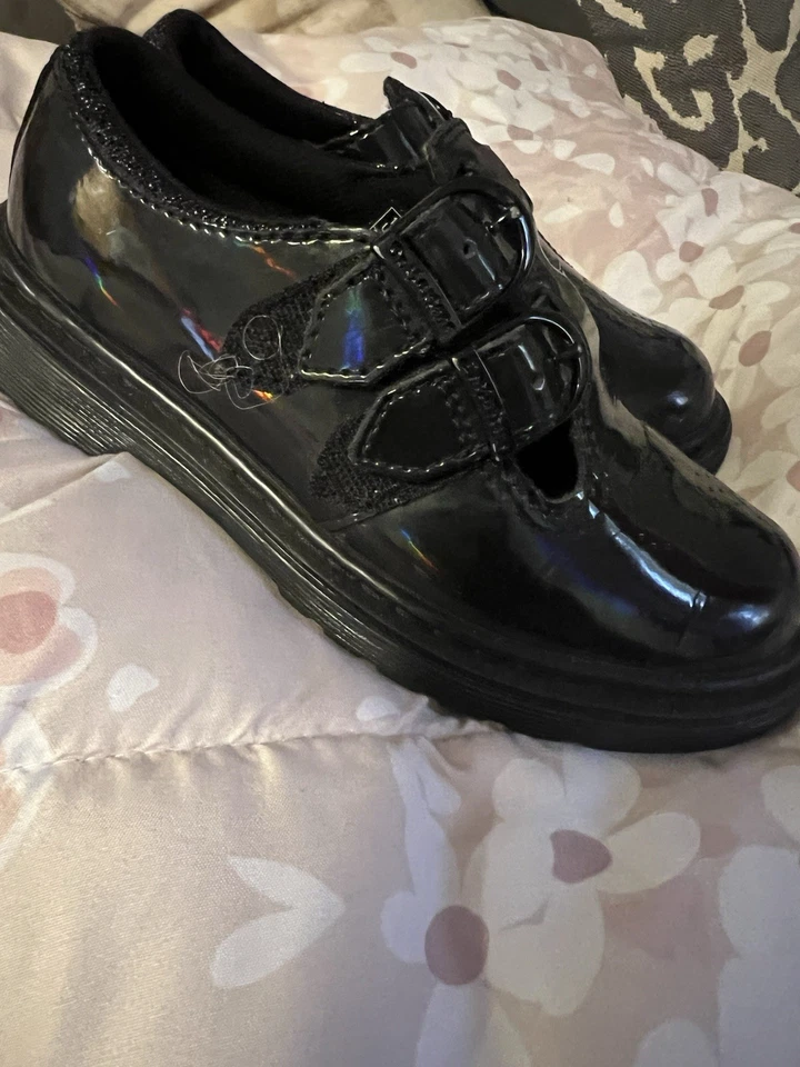 Zapatos Dr. Martens Lil Niña Mary Jane Charol Talla 1 Foto 1 de 3
