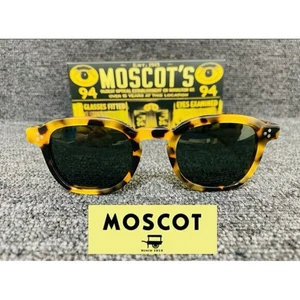 Nuovi occhiali da sole Moscot Momza tartaruga modello popolare spedizione gratuita Giappone - Foto 1 di 9