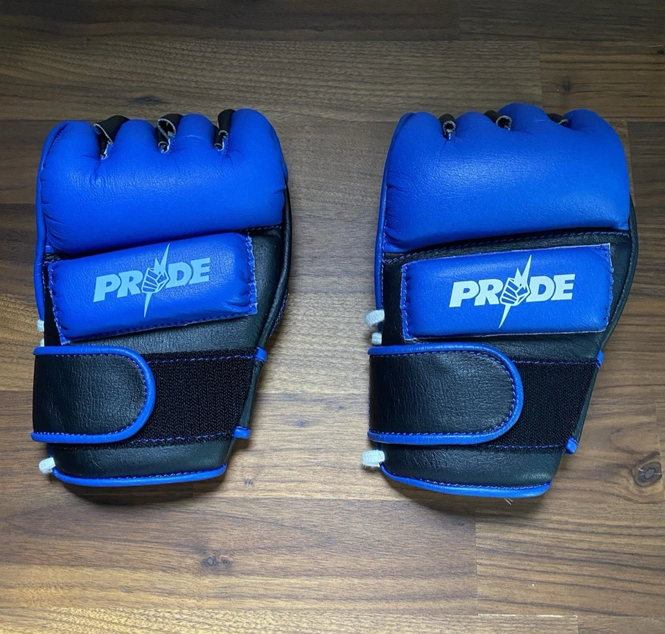 Guantes PRIDE FC Oficiales Auténticos Whitebolts DSE MMA - Dos Tipos Talla L Foto 1 de 4