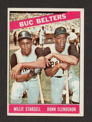 Tarjeta de béisbol 1966 Topps #99 - Buc Belters - sin puntos - en muy buen estado (en buen estado) Foto 1 de 2