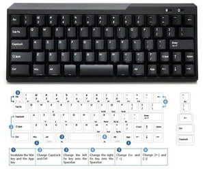 FILCO Majestouch MINILA Air67Key English Tactile Action Bluetooth FFBT67M/EB - Picture 1 of 9