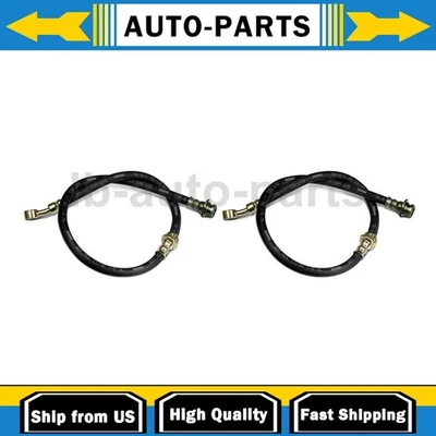 2 piezas centradas en manguera de línea de freno delantero para Ford Bronco II 1986-1988 Foto 1 de 4