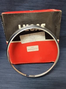 TRIUMPH TR4 - TR6  ROVER MINI Clip on Headlamp Rim NOS - Picture 1 of 2