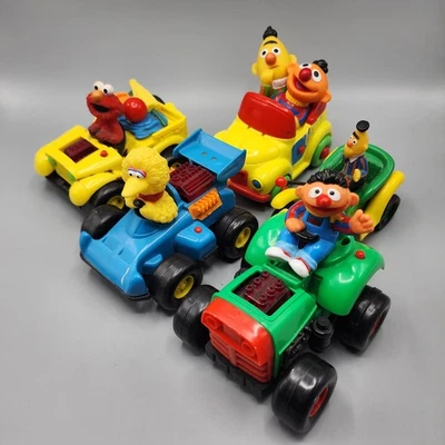 Coche Móvil Tractor Plaza Sésamo Tyco De Colección ¡Lote de 5! Sin probar Foto 1 de 4