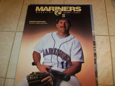 1991 Seattle Mariners Program - Image 1 of 4