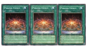 Yugioh- 3X Pyramid Energy - Common - Unlimited - PGD-040 - Near Mint - Picture 1 of 1