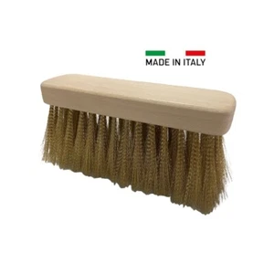 SPAZZOLA FORNO A LEGNA PIZZA 160x50x20 RICAMBIO LEGNO OTTONE - Foto 1 di 2