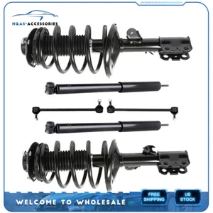 Front Rear Complete Strut Shock Sway Bar Links For TOYOTA SIENNA 1998-2003 - Picture 1 of 10