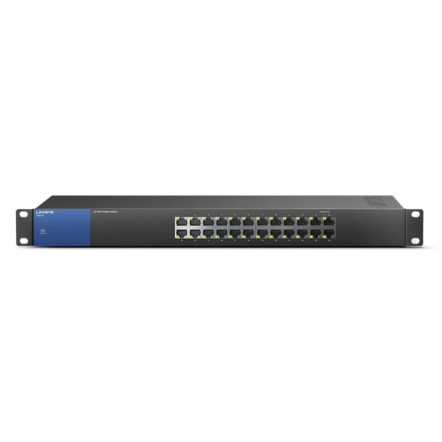 Linksys - LGS124 - Gigabit Ethernet Switch - 24-Port - Image 1 of 1