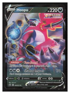 SWSH: Sword & Shield Promo Cards #SWSH176 Hoopa V - SWSH176 LP Pokemon - Picture 1 of 2