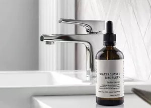 Vanille Blanc Wasserschrank Tröpfchen, ätherische Öle für Toilettengerüche, Poo Tropfen - Bild 1 von 8