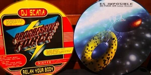 Dischi vinile 33 giri Picture Disk dischi vinile 33 giri lotto 4 dischi - Foto 1 di 3