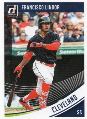 Panini Donruss Francisco Lindor #157 2018 Foto 1 de 2