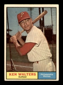 1961 Topps Set Break #394 Ken Walters en muy buen estado-excelente *tarjetas obg* - Imagen 1 de 2
