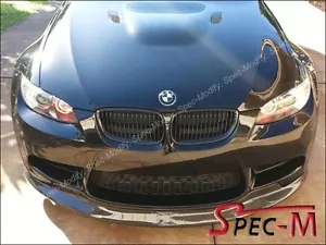 PARACHOQUES DELANTERO ESTILO CH FIBRA DE CARBONO AJUSTE LABIO 08-13 BMW E90 E92 E93 M3 CF - Imagen 1 de 3