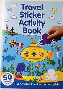 Travel sticker book - blue cover - Imagen 1 de 1
