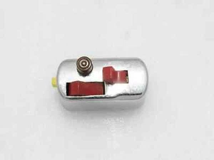 Fit For VESPA LIGHT SWITCH 6V CHROME FOR SPRINT, RALLY, SUPER (RED) - Picture 1 of 3