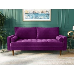 Sofa Lounge 3 Seater Couch Furniture 11 Colors - Picture 1 of 23