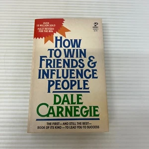 How To Win Friends and Influence People Self Help Paperback Book Dale Carnegie - Picture 1 of 15