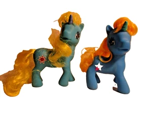 My Little Pony blaues Einhorn mit Stern - Sonne Tattoo Set - Bild 1 von 2