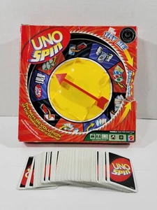 Mattel UNO Spin The Next Revolution Of The Classic Family Fun Card Board Game - Picture 1 of 10