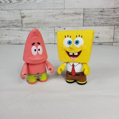 Kidrobot Nickelodeon 90's Mini Series SpongeBob & Patrick Star mystery mini 3" - Image 1 of 4