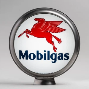Mobilgas 13.5" in Unpainted Steel Body (G148) FREE US SHIPPING - Picture 1 of 1
