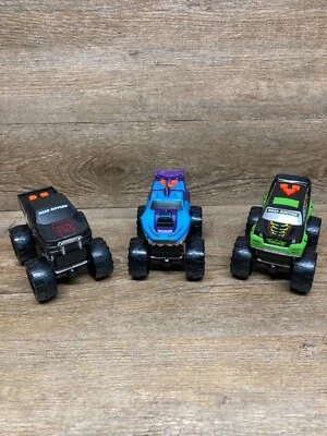 Toy State Road Rippers Monster Trucks Lot Of 3 Battery Powered Condition Pre-Own - Image 1 of 4