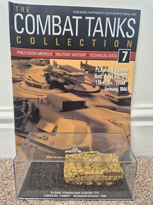 Altaya Deagostini 1/72 Pz.kpfw. V Panther Ausf. A SD.KFZ.171 Francia 1944 Tank - Immagine 1 di 3