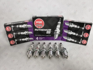 NGK RUTHENIUM HX Spark Plugs LTR6BHX 90495 Set of 6 - Picture 1 of 8