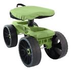 Thexceptional Wheelie Scoot Roll 18"Height Adjustable Seat, Flat-Free Tire Green