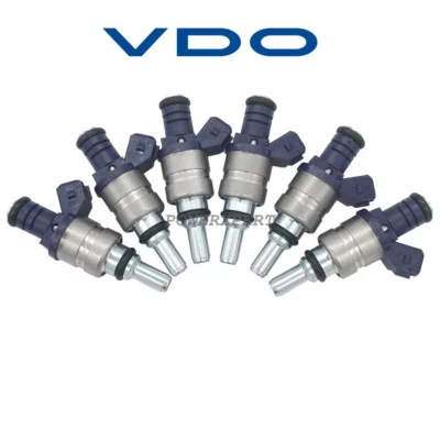 Inyectores de combustible OEM VDO 6 piezas para BMW 330i 530i Z4 2001-2006 3,0 L 13-64-1-439-800 Foto 1 de 4