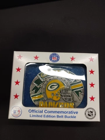 Green Bay Packers 1993 NFL Limited Edition Commemorative Belt Buckle #5448 Cover