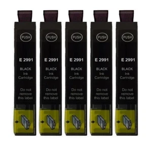 ✅ 5 kompatible Patronen T2991 XL black für Epson XP-345 XP-352 XP-355 XP-432 - Bild 1 von 2