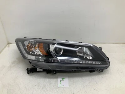 *DAMAGED*For 2013-2015 Right Passenger Side Halogen Headlight Honda Accord Sedan Foto 1 de 4