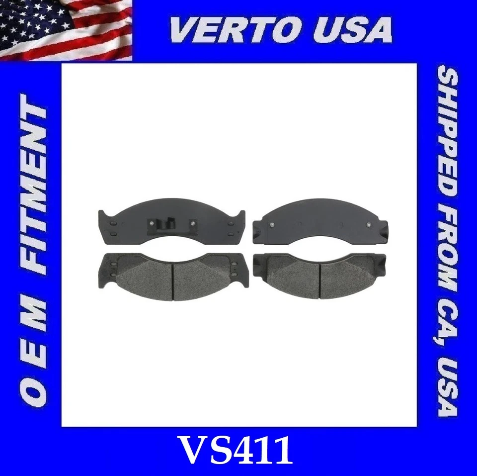 Rear Brake Pads For Ford E-450 Super Duty 2003 2004 2005 2006 2007 - Image 1 of 1