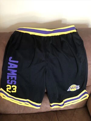Lebron James Los Angeles Lakers nba shorts unk brand NWT Size Large Men - Image 1 of 4