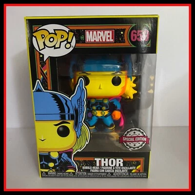 Thor Blacklight Pop Vinyl Foto 1 de 4