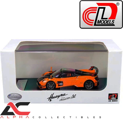 LCD 型号 LCD64011 1: 64 PAGANI HUAYRA BC ROADSTER(橙色)超级赛车压铸 — 第 1/1 张图片