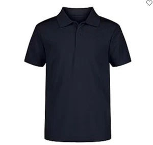 New Boys Youth XL (18/20) Izod Polo Shirt Blue - School Uniform Extra Large - Picture 1 of 4