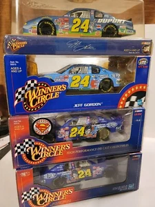 winners circle jeff gordon Lot Of 4 1:24 ALL are In Mint Condition Superman Etc - Picture 1 of 3