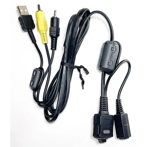 Câble terminal multi-usage USB & AV P200 DSC-H7 DSC-T10 OEM Sony VMC-MD1 authentique - Photo 1 sur 5