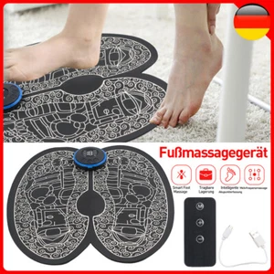 Fuß Massagegerät Elektrisch EMS Blutmuskelzirkulationspad Linderung Fußmassage - Bild 1 von 10