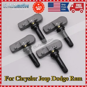 4-pack Tire Sensor 433MHz TPMS 68241067AB For Jeep Grand Cherokee 2011-2016 - Picture 1 of 12